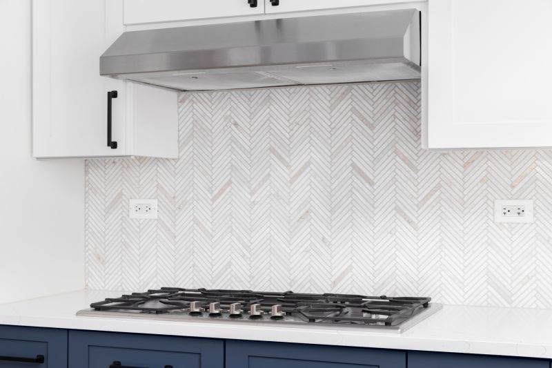 Stove Backsplash Installation
